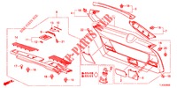 TAILGATE LINING/ REAR PANEL LINING (2D)  for Honda ACCORD TOURER DIESEL 2.2 SH 5 Doors 6 speed manual 2013