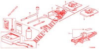 TOOLS/JACK  for Honda ACCORD TOURER DIESEL 2.2 SH 5 Doors 6 speed manual 2013