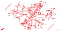 TURBOCHARGER SYSTEM (DIESEL) for Honda ACCORD TOURER DIESEL 2.2 SH 5 Doors 6 speed manual 2013