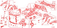 FRONT BULKHEAD/DASHBOARD  for Honda ACCORD TOURER DIESEL 2.2 COMFORT 5 Doors 6 speed manual 2014