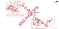 REAR WINDSHIELD WIPER  for Honda ACCORD TOURER DIESEL 2.2 COMFORT 5 Doors 6 speed manual 2014