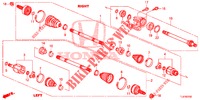 FRONT DRIVESHAFT/HALF SHA FT (DIESEL) for Honda ACCORD TOURER DIESEL 2.2 ELEGANCE PACK 5 Doors 6 speed manual 2014