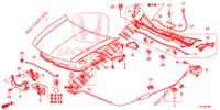 HOOD (LH) for Honda ACCORD TOURER DIESEL 2.2 ELEGANCE PACK 5 Doors 5 speed automatic 2014