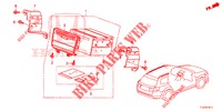 AUDIO UNIT (NAVIGATION) for Honda ACCORD TOURER DIESEL 2.2 LUXURY 5 Doors 5 speed automatic 2014