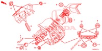GROMMET (ARRIERE) for Honda ACCORD TOURER DIESEL 2.2 LUXURY 5 Doors 5 speed automatic 2014