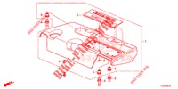 ENGINE COVER (DIESEL) for Honda ACCORD TOURER DIESEL 2.2 LUXURY 5 Doors 6 speed manual 2014
