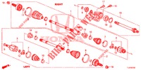FRONT DRIVESHAFT/HALF SHA FT (DIESEL) for Honda ACCORD TOURER DIESEL 2.2 LUXURY 5 Doors 6 speed manual 2014