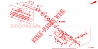 REAR WINDSHIELD WIPER  for Honda ACCORD TOURER DIESEL 2.2 LUXURY 5 Doors 6 speed manual 2014
