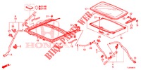 SLIDING ROOF  for Honda ACCORD TOURER DIESEL 2.2 LUXURY 5 Doors 6 speed manual 2014