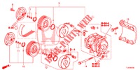AIR CONDITIONER (COMPRESSEUR) (DIESEL) for Honda ACCORD TOURER DIESEL 2.2 S 5 Doors 6 speed manual 2014