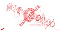 DIFFERENTIAL GEAR (DIESEL) for Honda ACCORD TOURER DIESEL 2.2 S 5 Doors 6 speed manual 2014