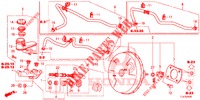 BRAKE MASTER CYLINDER/MAS TER POWER (LH) for Honda ACCORD TOURER DIESEL 2.2 SH 5 Doors 6 speed manual 2014