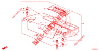ENGINE COVER (DIESEL) for Honda ACCORD TOURER DIESEL 2.2 SH 5 Doors 6 speed manual 2014