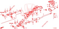 EXHAUST PIPE (DIESEL) for Honda ACCORD TOURER DIESEL 2.2 SH 5 Doors 6 speed manual 2014