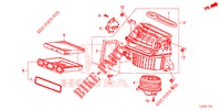HEATER BLOWER (LH) for Honda ACCORD TOURER DIESEL 2.2 SH 5 Doors 6 speed manual 2014