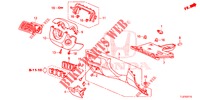 INSTRUMENT GARNISH (COTE DE CONDUCTEUR) (LH) for Honda ACCORD TOURER DIESEL 2.2 SH 5 Doors 6 speed manual 2014
