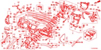 INSTRUMENT PANEL UPPER (LH) for Honda ACCORD TOURER DIESEL 2.2 SH 5 Doors 6 speed manual 2014
