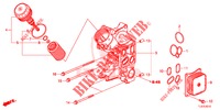 OIL FILTER CASE (DIESEL) for Honda ACCORD TOURER DIESEL 2.2 SH 5 Doors 6 speed manual 2014