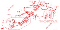 PARKING BRAKE (LH) for Honda ACCORD TOURER DIESEL 2.2 SH 5 Doors 6 speed manual 2014