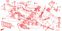 P.S. GEAR BOX (EPS) (DIESEL) (LH) for Honda ACCORD TOURER DIESEL 2.2 SH 5 Doors 6 speed manual 2014