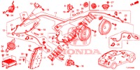 RADIO ANTENNA/SPEAKER (LH) for Honda ACCORD TOURER DIESEL 2.2 SH 5 Doors 6 speed manual 2014