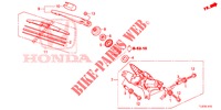 REAR WINDSHIELD WIPER  for Honda ACCORD TOURER DIESEL 2.2 SH 5 Doors 6 speed manual 2014