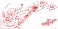 TOOLS/JACK  for Honda ACCORD TOURER DIESEL 2.2 SH 5 Doors 6 speed manual 2014