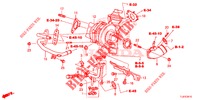 TURBOCHARGER SYSTEM (DIESEL) for Honda ACCORD TOURER DIESEL 2.2 SH 5 Doors 6 speed manual 2014