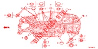 GROMMET (INFERIEUR) for Honda CIVIC 1.5 CONFORT 4 Doors 6 speed manual 2017