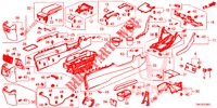CONSOLE (LH) for Honda CIVIC 1.5 ELEGANCE 4 Doors 6 speed manual 2017