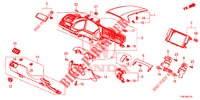 INSTRUMENT GARNISH (COTE DE CONDUCTEUR) (LH) for Honda CIVIC DIESEL 1.6 ENTRY 4 Doors 6 speed manual 2018