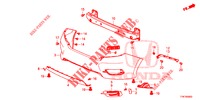 REAR BUMPER  for Honda CIVIC DIESEL 1.6 ENTRY 4 Doors 6 speed manual 2018