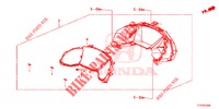 SPEEDOMETER (NS) for Honda CIVIC DIESEL 1.6 ENTRY 4 Doors 6 speed manual 2018