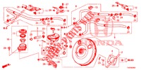 BRAKE MASTER CYLINDER/MAS TER POWER (LH) for Honda CIVIC 1.4 COMFORT 5 Doors 6 speed manual 2012