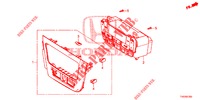 HEATER CONTROL (LH) for Honda CIVIC 1.4 COMFORT 5 Doors 6 speed manual 2012