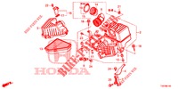 AIR CLEANER (1.4L) for Honda CIVIC 1.4 S 5 Doors 6 speed manual 2012