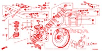 BRAKE MASTER CYLINDER/MAS TER POWER (LH) for Honda CIVIC 1.4 S 5 Doors 6 speed manual 2012