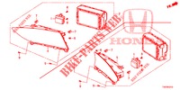 CENTER DISPLAY  for Honda CIVIC 1.4 S 5 Doors 6 speed manual 2012