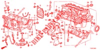 CYLINDER BLOCK/OIL PAN (1.4L) for Honda CIVIC 1.4 S 5 Doors 6 speed manual 2012
