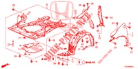FRONT FENDERS  for Honda CIVIC 1.4 S 5 Doors 6 speed manual 2012