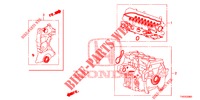 GASKET KIT/ TRANSMISSION ASSY. (1.4L) for Honda CIVIC 1.4 S 5 Doors 6 speed manual 2012