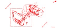 HEATER CONTROL (LH) for Honda CIVIC 1.4 S 5 Doors 6 speed manual 2012