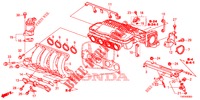 INTAKE MANIFOLD (1.4L) for Honda CIVIC 1.4 S 5 Doors 6 speed manual 2012