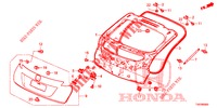 TAILGATE PANEL (2D)  for Honda CIVIC 1.4 S 5 Doors 6 speed manual 2012