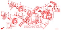 AIR CONDITIONER (COMPRESSEUR) (1.8L) for Honda CIVIC 1.8 COMFORT 5 Doors 6 speed manual 2012