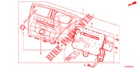 AUDIO UNIT  for Honda CIVIC 1.8 COMFORT 5 Doors 6 speed manual 2012