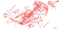 FLOOR MAT/INSULATOR  for Honda CIVIC 1.8 COMFORT 5 Doors 6 speed manual 2012