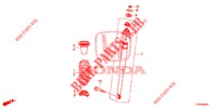REAR SHOCK ABSORBER  for Honda CIVIC 1.8 COMFORT 5 Doors 6 speed manual 2012