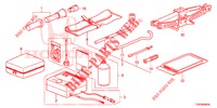 TOOLS/JACK  for Honda CIVIC 1.8 COMFORT 5 Doors 6 speed manual 2012
