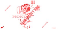 VSA MODULATOR (RH)('00 )  for Honda CIVIC 1.8 COMFORT 5 Doors 6 speed manual 2012